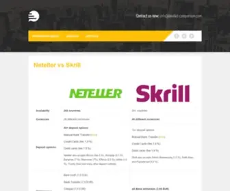 Ewallet-Comparison.com(EWallet Comparison) Screenshot