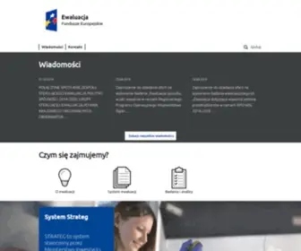 EwaluacJa.gov.pl(Ministerstwo Funduszy i Polityki Regionalnej) Screenshot