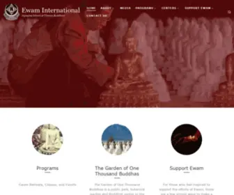Ewam.org(Ewam International) Screenshot