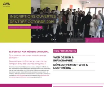 Ewa.ma(EWA l'école professionnelle du Digital) Screenshot