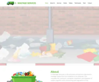 Ewastageservices.com(E Wastage Services) Screenshot