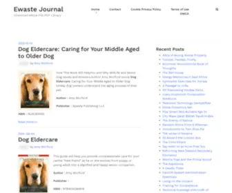 Ewastejournal.com(Download eBook File PDF Library Ewaste Journal) Screenshot