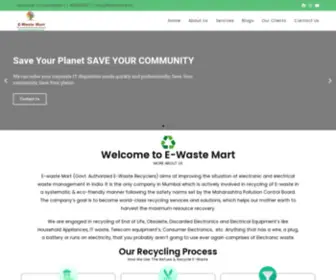 Ewastemart.com(Used electronics which are destined for refurbishment) Screenshot