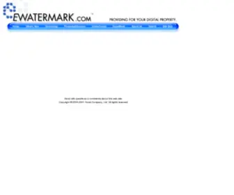 Ewatermark.com(Digital Watermark Headquarters) Screenshot