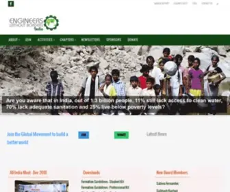 EWB-India.org(Engineers Without Borders) Screenshot