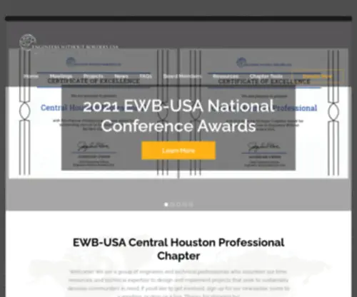 Ewbhouston.org(Building a Better World) Screenshot