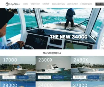 Ewboats.com(EdgeWater Boats) Screenshot