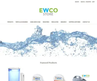 EwcoStore.com(Electrolyzed Water Company) Screenshot