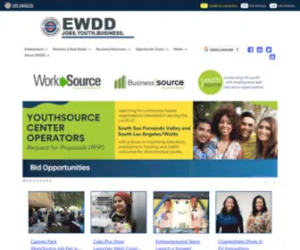 Ewddlacity.com(The Economic & Workforce Development Department) Screenshot