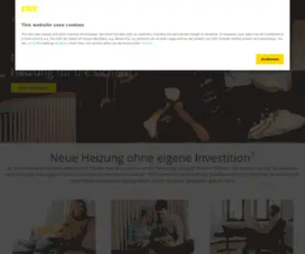 Ewe-Waerme.de(Sichern Sie sich eine neue Heizung für 0 €) Screenshot