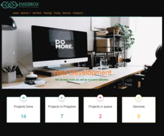 Ewebbox.com(A box of solutions to your success) Screenshot