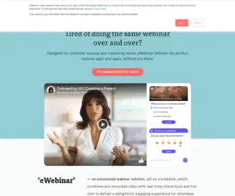 Ewebinar.com(Automated Webinar Platform) Screenshot