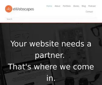 Ewebscapes.com(Professionally Designed Small Business Websites) Screenshot