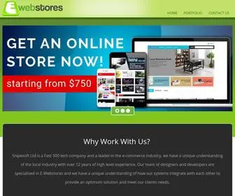 Ewebstores.co.nz(E-Webstores) Screenshot