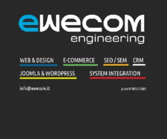 Ewecom.it(Ewecom web engineering) Screenshot