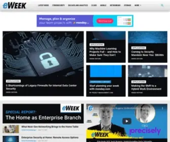 Eweek.com(Technology News) Screenshot