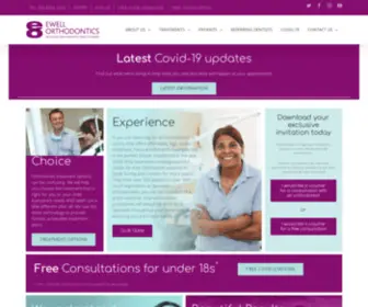 Ewellorthodontics.co.uk(Ewell Orthodontics) Screenshot