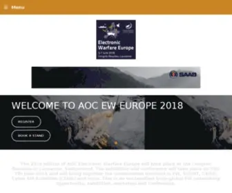 Eweurope.com(AOC Europe 2023) Screenshot