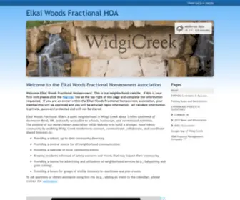 Ewfhoa.com(Elkai Woods Fractional HOA) Screenshot