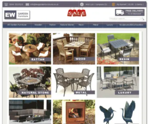 Ewgardenfurniture.co.uk(EW Garden Furniture) Screenshot