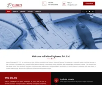 Ewilco.com(Electrical Contractor) Screenshot