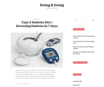 Ewingandewing.com(Your health) Screenshot