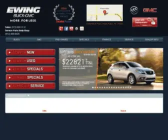 Ewingbuickgmc.com(Ewing Buick GMC) Screenshot