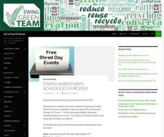 Ewingrecycles.org(Ewingrecycles) Screenshot