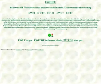 Ewit.de(Spülmobil) Screenshot