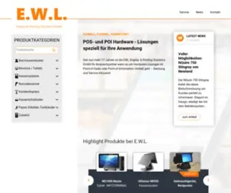 EWL-DPS.de(Homepage der Firma E.W.L) Screenshot