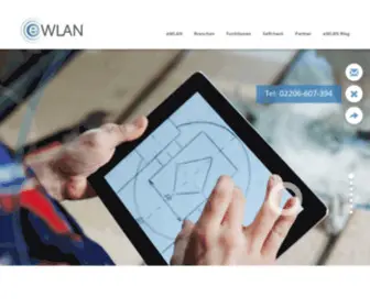 Ewlan.de(WLAN für Unternehmen ist eWLAN) Screenshot