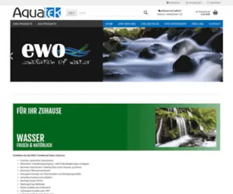 Ewo-Wasser.de(Aquatek) Screenshot