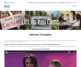Ewomennetworkfoundation.org(EwomenNetwork Foundation) Screenshot