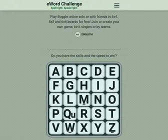Ewordchallenge.net(EWord Challenge) Screenshot