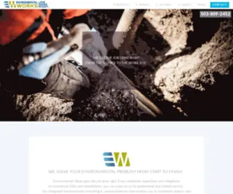 Eworksnw.com(Environmental Works) Screenshot