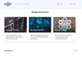 EWorldlinx.com(Full service web management) Screenshot