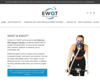 Ewot.com(Exercise With Oxygen Therapy) Screenshot