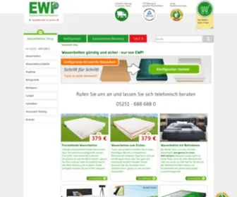 EWP-Wasserbetten.com(Günstig) Screenshot