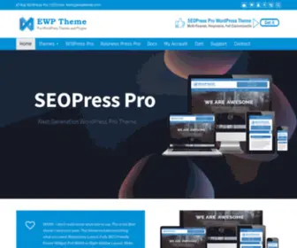 Ewptheme.com(WordPress SEOPress Pro Theme) Screenshot