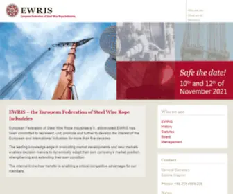 Ewris.com(Wire rope) Screenshot