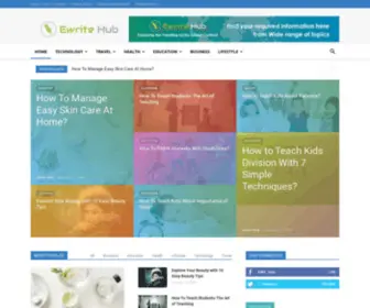 Ewritehub.com(Ewritehub) Screenshot