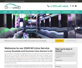 EwrnjLimo.com(Exquisite yet Cheap Escalade and Hummer Limo Services in NJ) Screenshot