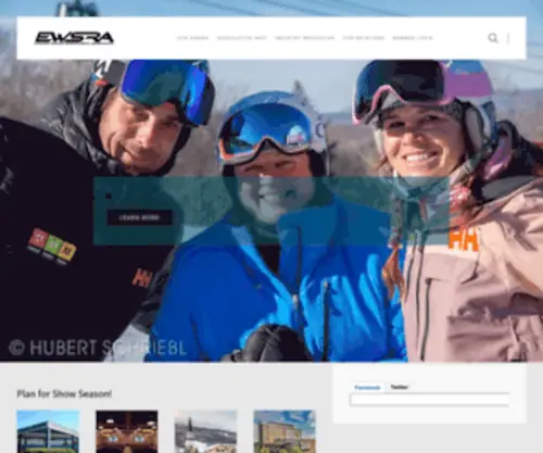 Ewsra.org(Eastern Winter Sports Reps Association) Screenshot