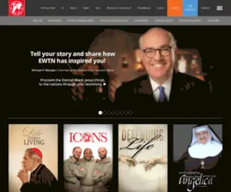 EWTN.com(EWTN Global Catholic Television Network) Screenshot