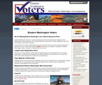 Ewvoters.org(Eastern Washington Voters) Screenshot