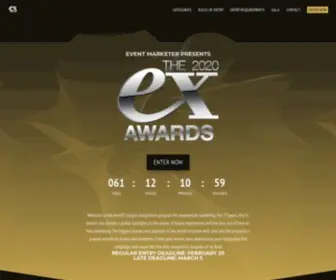 EX-Awards.com(The Ex Awards) Screenshot