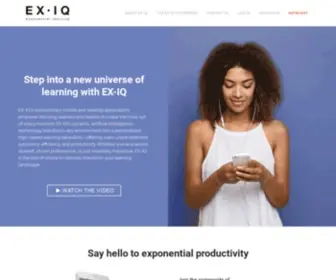 EX-Iq.com(Ex-IQ's C4i technology) Screenshot