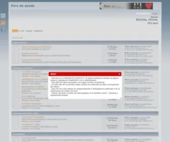 EX-Novia.com(Foro de ayuda) Screenshot