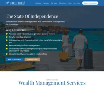 EX-Ponent.com(Exponent Investment Management) Screenshot