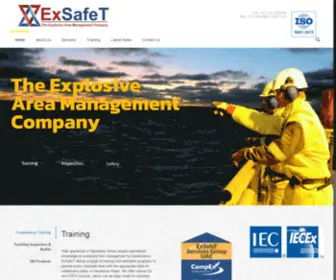 EX-Safet.com(The Explosive Area Management Company) Screenshot